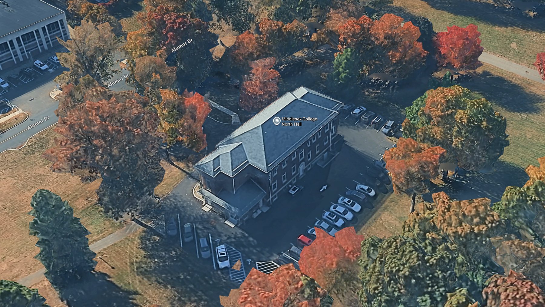 Middlesex North Hall, view 2